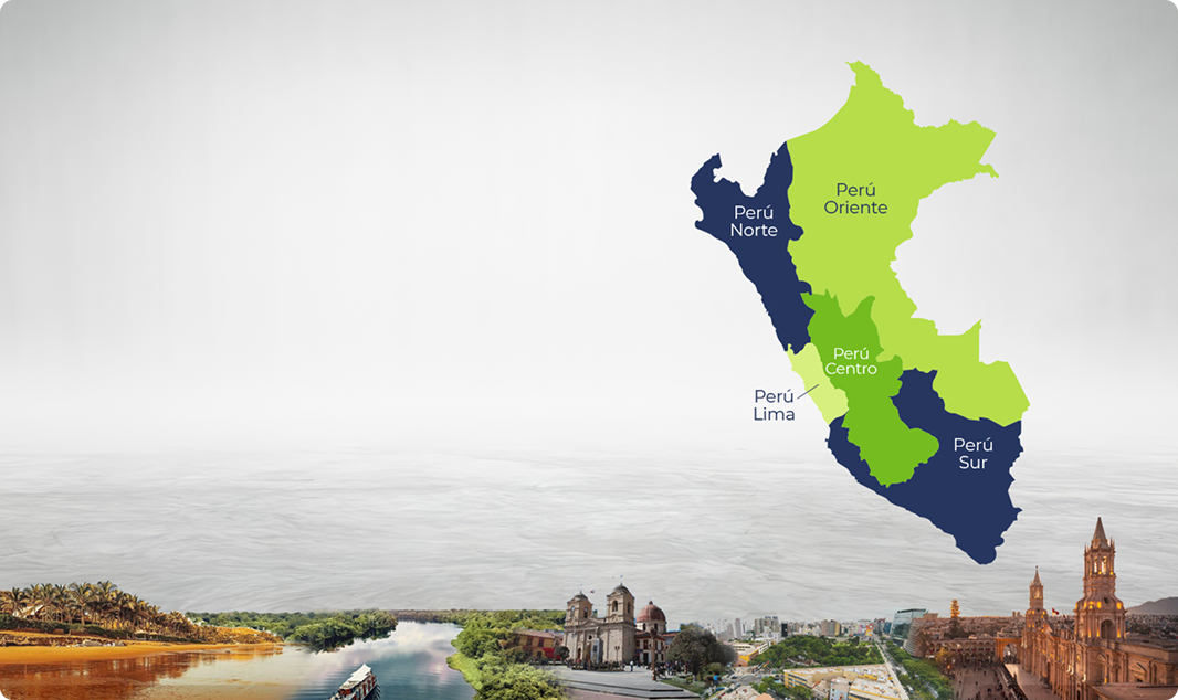 5 Macrorregiones del Perú